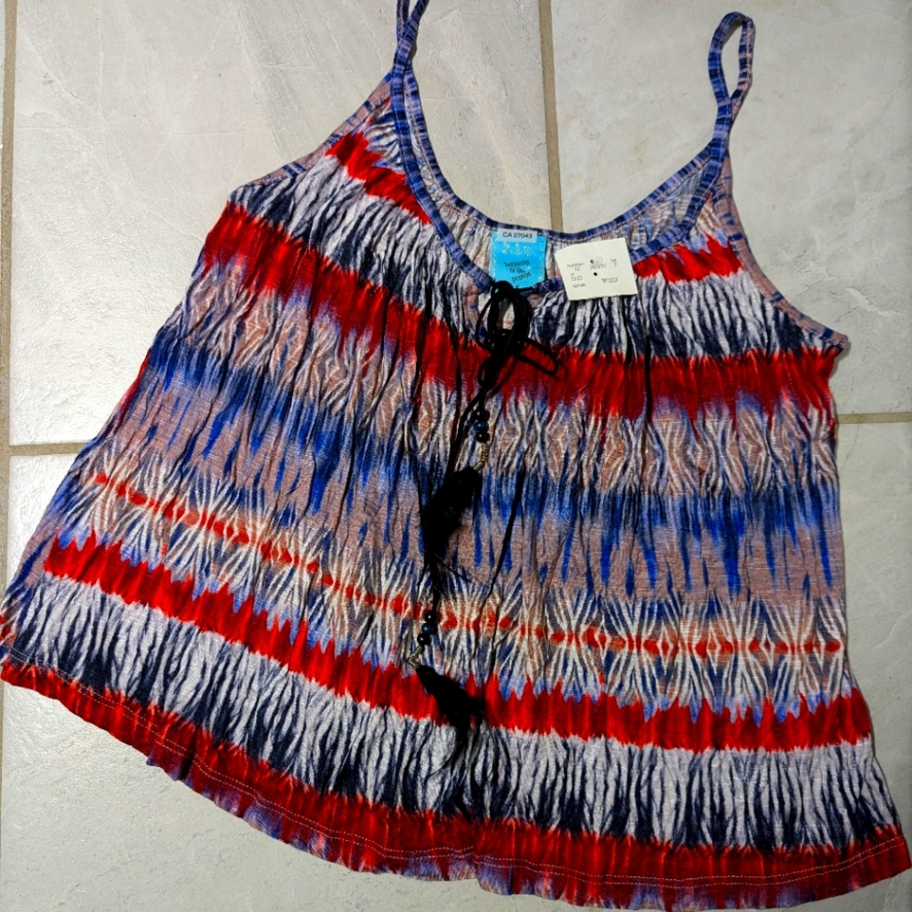 Flowy boho style tank